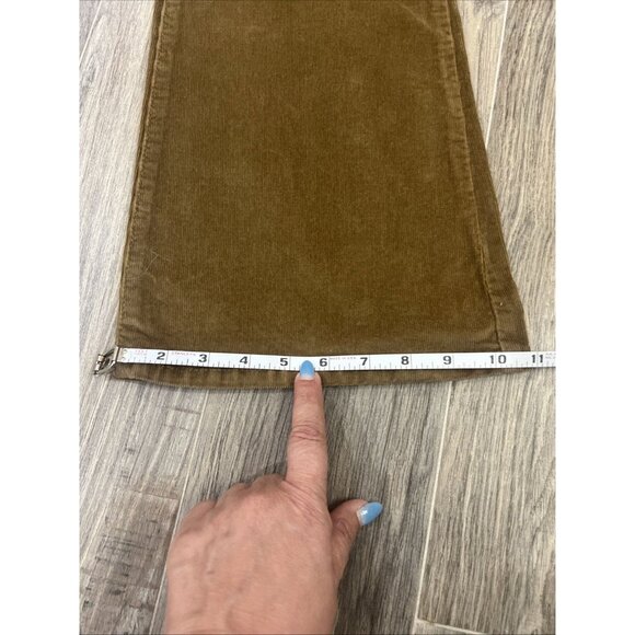 Levi's 726 Flare Corduroy Jeans Pants Various Sizes Women's Brown High Rise - Picture 9 of 10